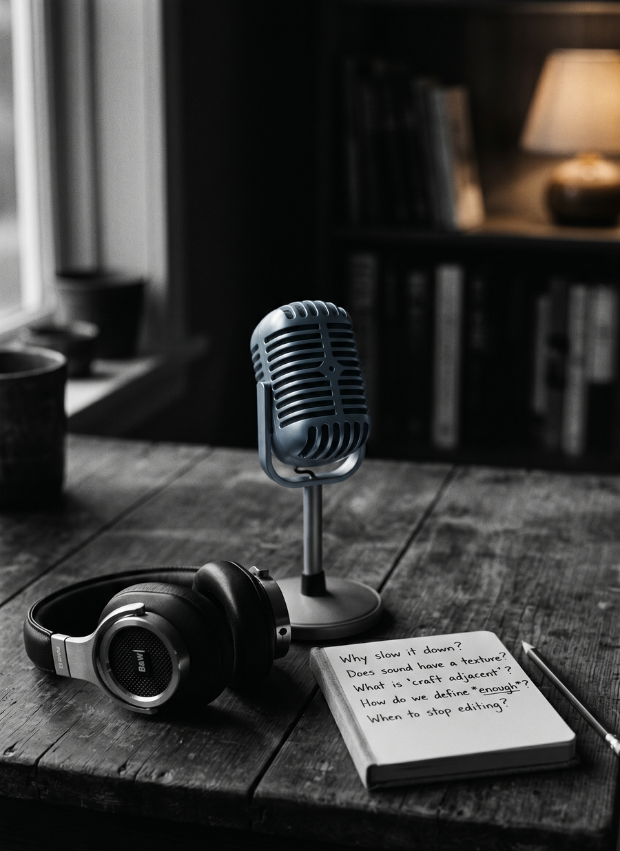 The podcasters slowing the conversation