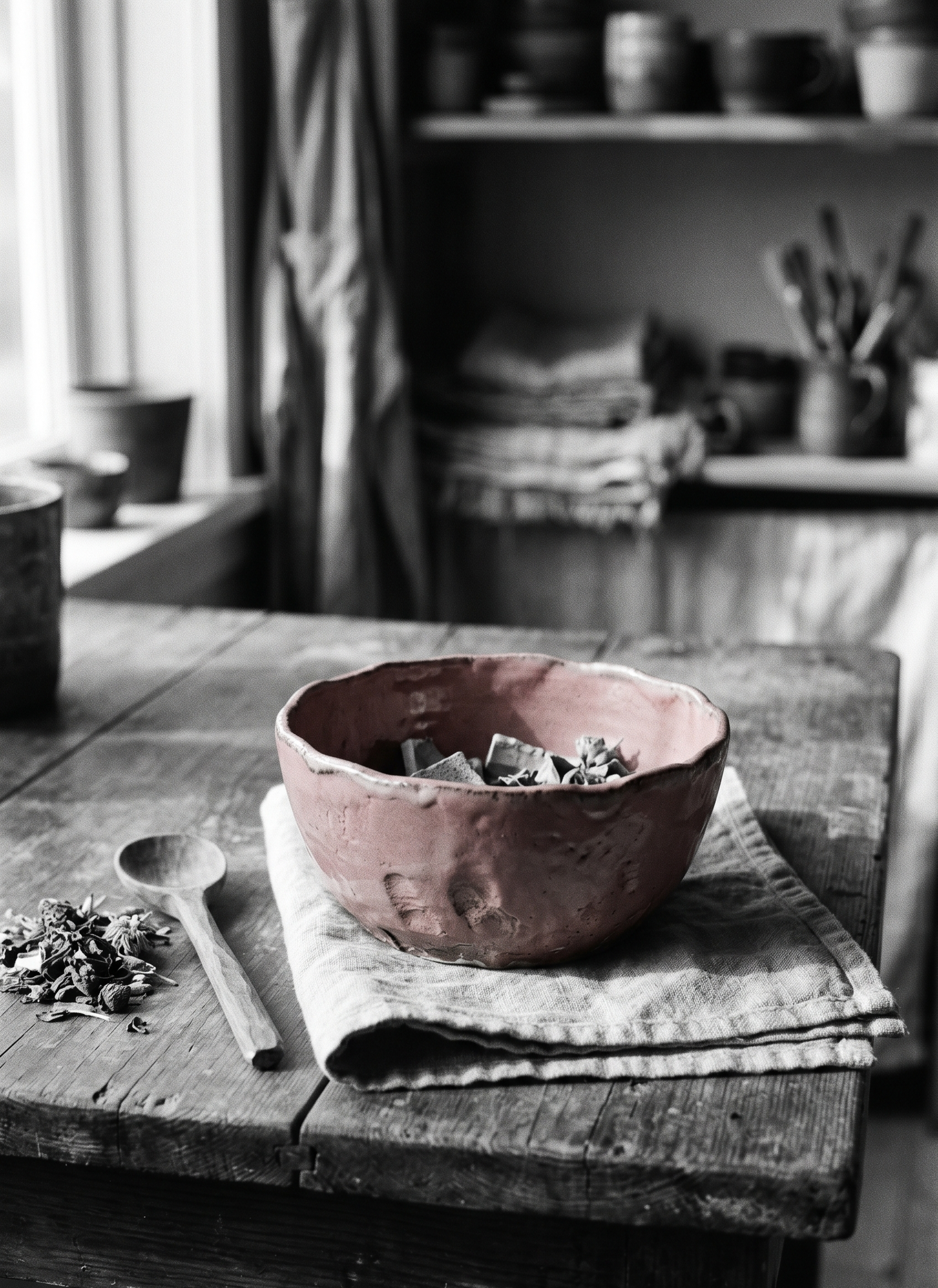 Handmade ceramics, handmade clothes