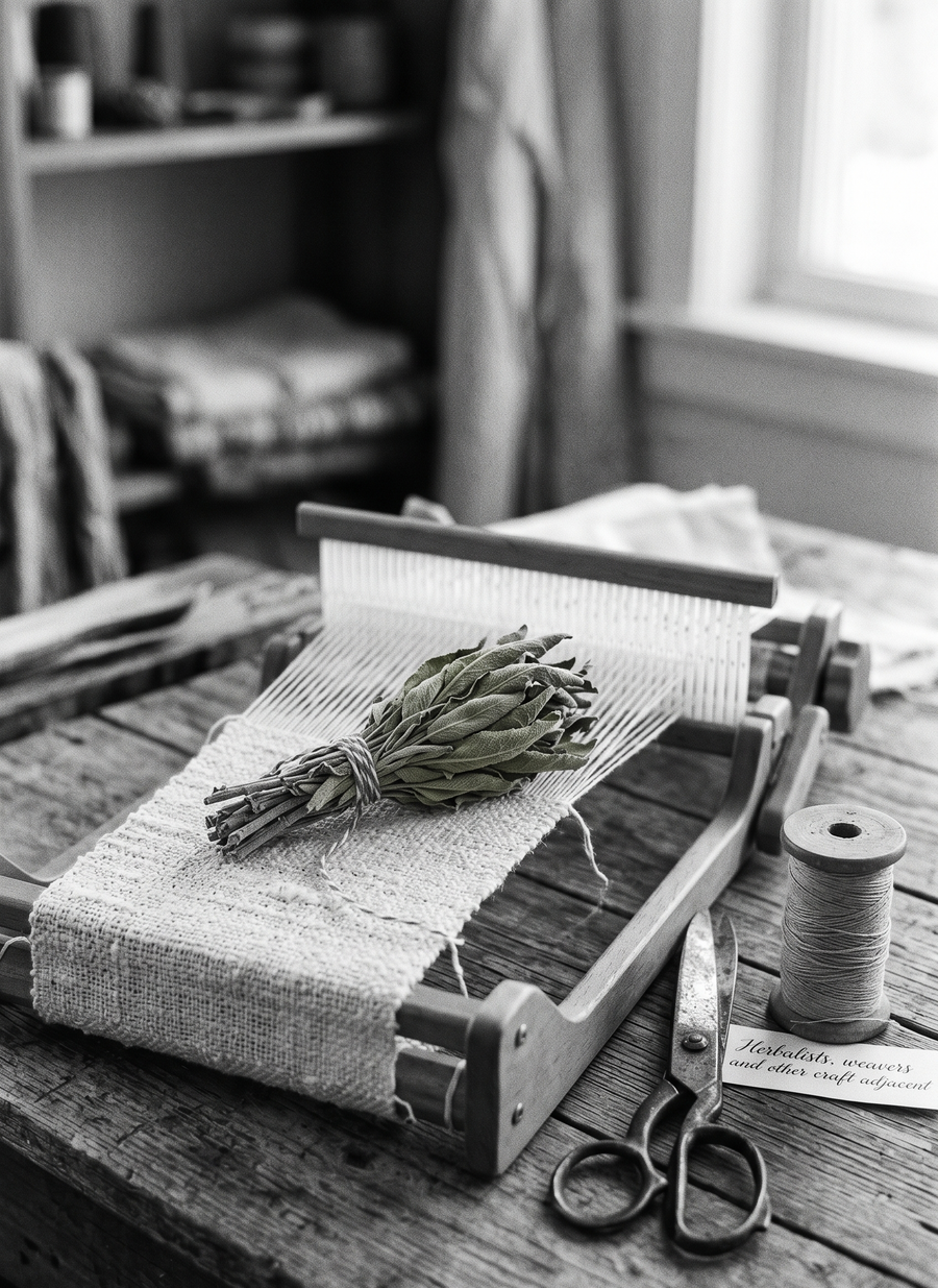 Herbalists, weavers and other craft adjacent