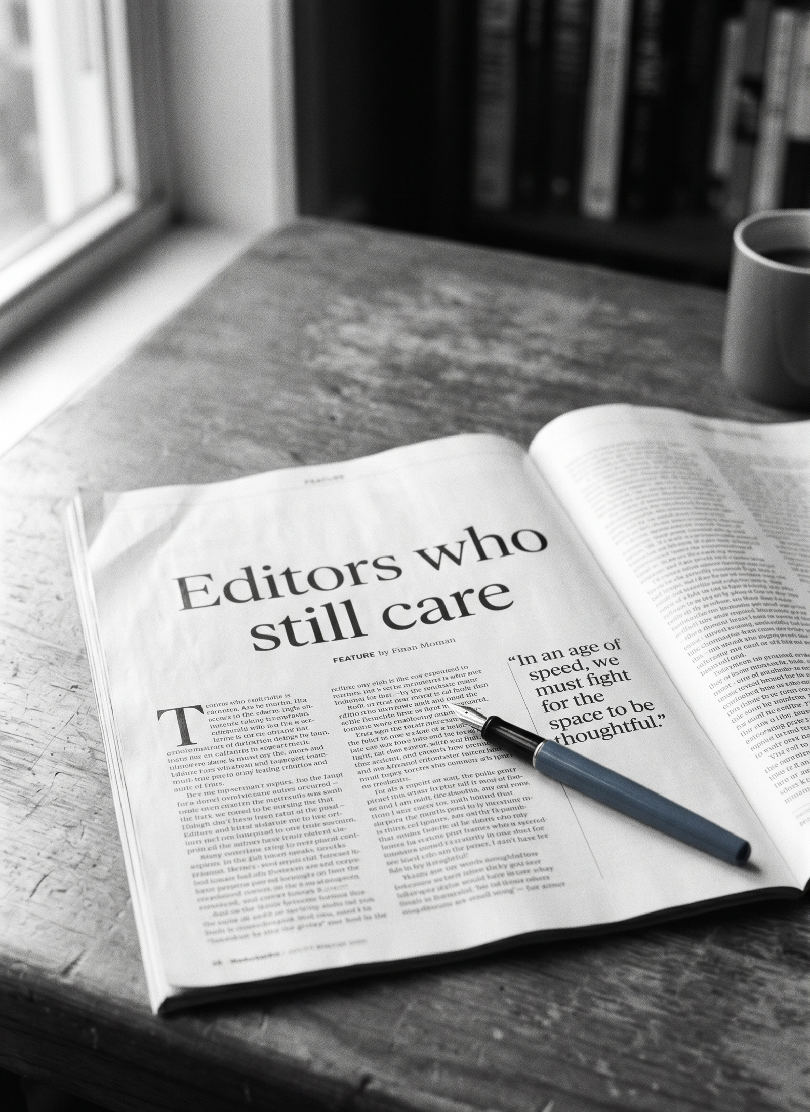 Editors who still care