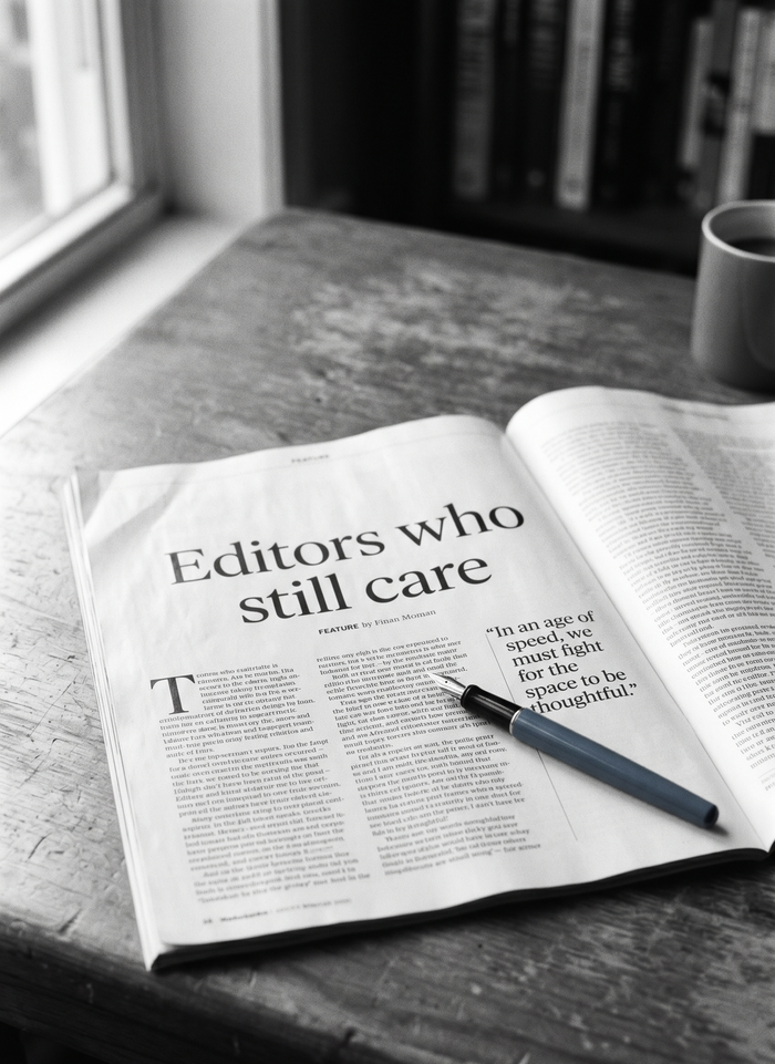 Editors who still care