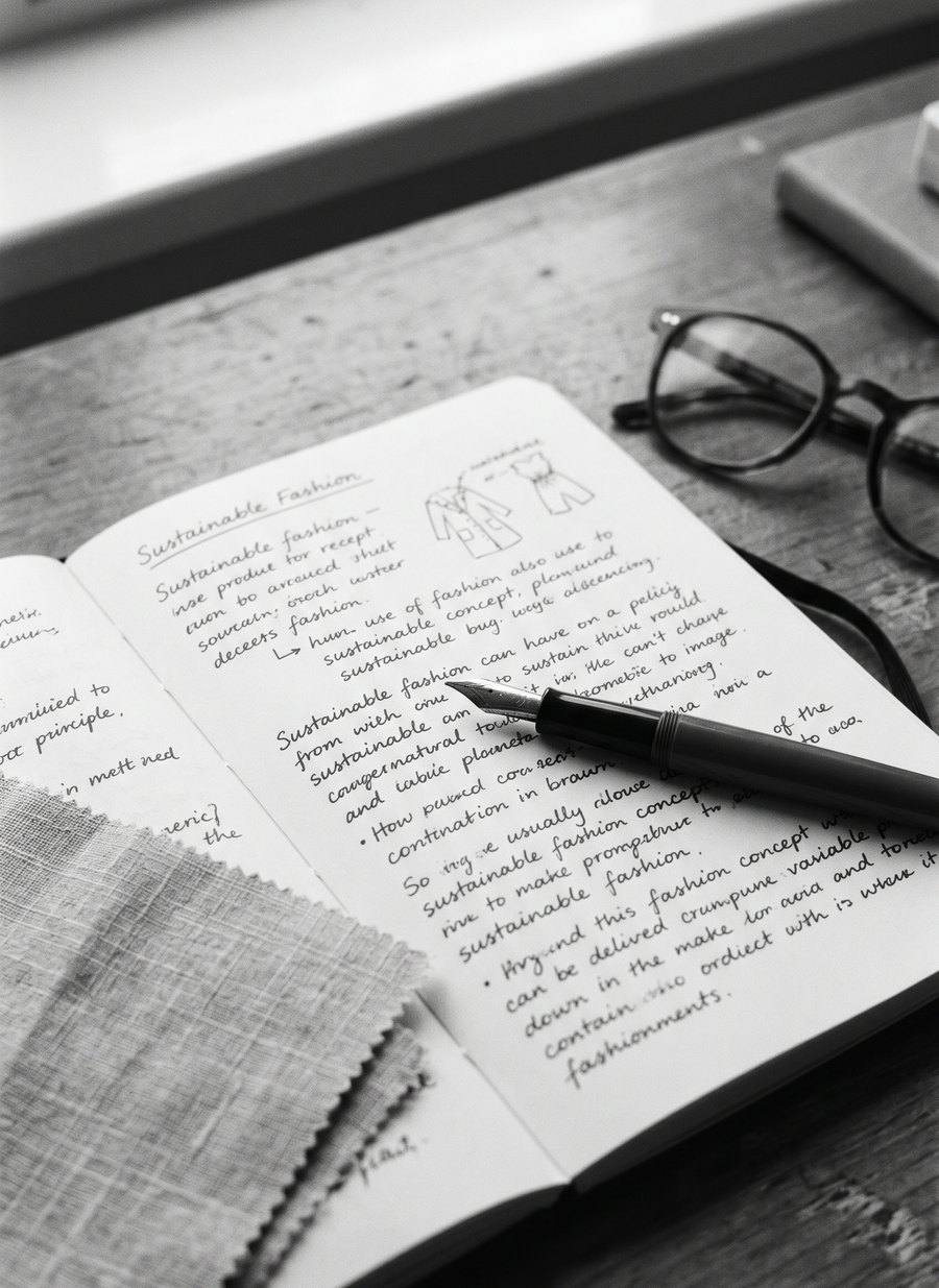 Slow fashion's quiet editors