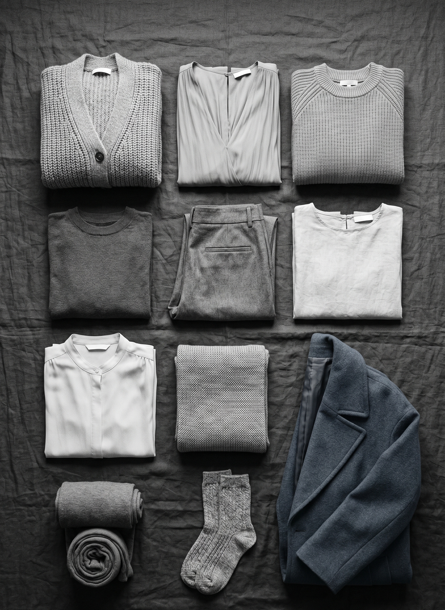 The 10-Piece Dark Cottagecore Capsule (UK Weather Edition)