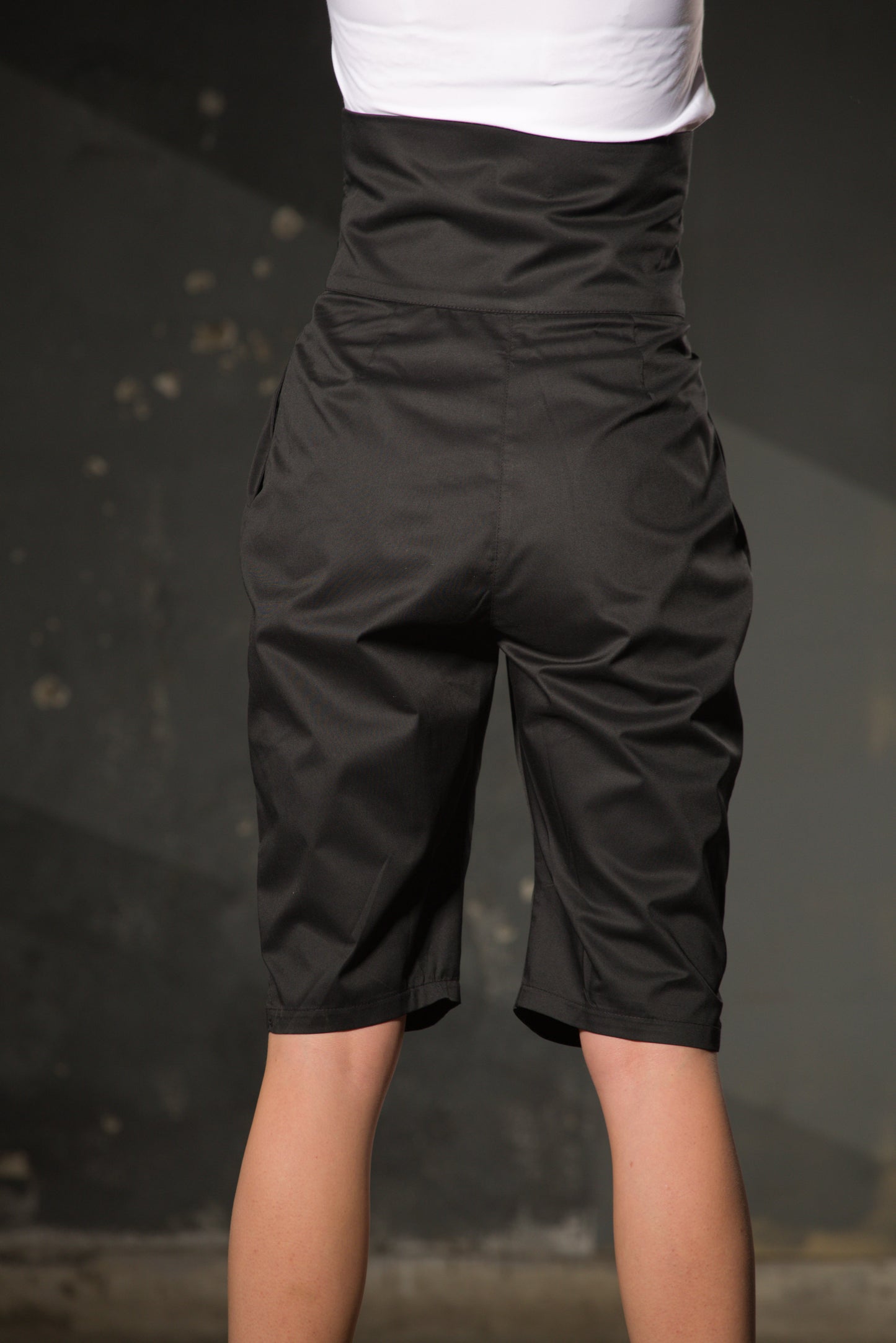 White Blouse — Ribbon Bow Cuffs, Tie Neck