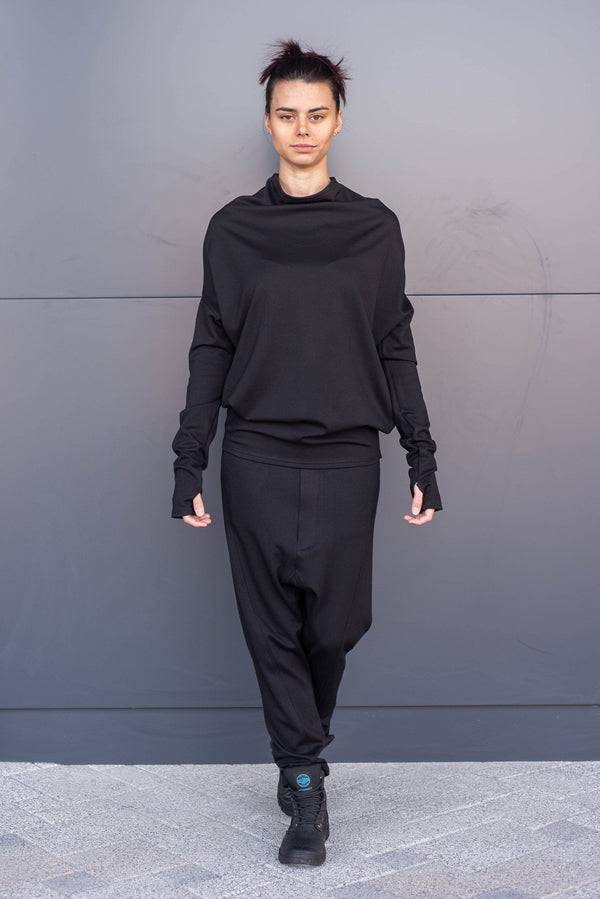 Turtleneck Blouse — Bohemian, Made to Order