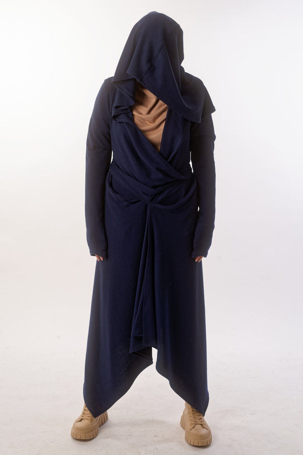 Knit Cardigan — Dark Minimalist, Made to Order