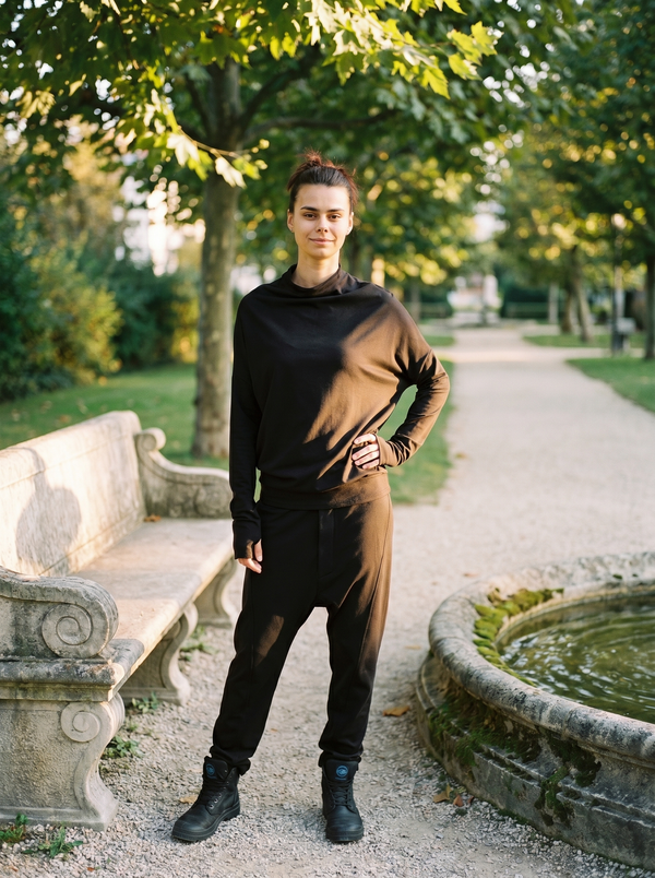 Turtleneck Blouse — Bohemian, Made to Order
