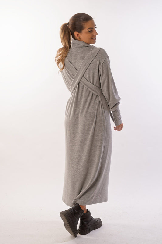 LONG SLEEVED DAILY DRESS - DRESSES