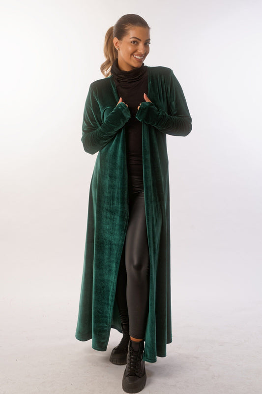 MULTIFUNCTIONAL VELVET DRESS - DRESSES