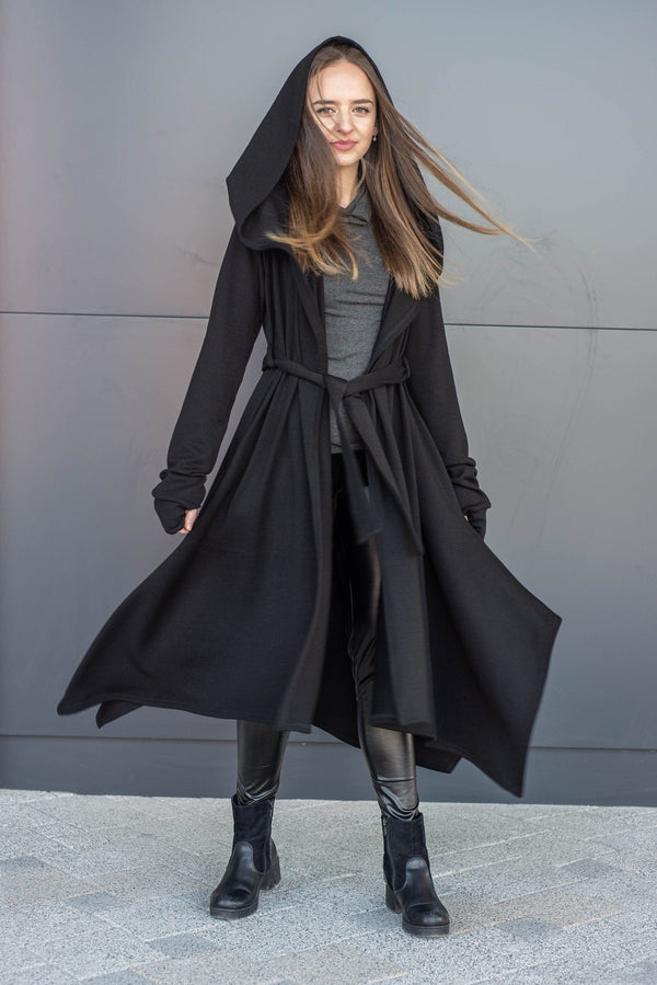 Unisex Gothic Hooded Vest — Dark, Made to Order